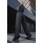 ШТАНИ КАРГО WITH INSERT BLACK XS-S