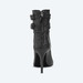 Туфлі для танців HighHeels Black Cross каблук 9 см чорні з натуральної шкіри з ремінцем Туфлі для танців HighHeels Black Cross каблук 9 см чорні з натуральної шкіри з ремінцем