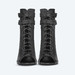 Туфлі для танців HighHeels Black Cross каблук 9 см чорні з натуральної шкіри з ремінцем Туфлі для танців HighHeels Black Cross каблук 9 см чорні з натуральної шкіри з ремінцем