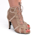 Хілси бежеві Eleonora Light 9 см для занять high heels