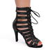 Взуття для танців high heels Silvia каблук 9.5 см чорні