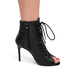 Хілси Danceex Iren Next 10 см чорні зі шнурівкою для High Heels