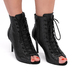 Хілси Danceex Iren Next 10 см чорні зі шнурівкою для High Heels
