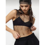 Топ сітка зі стразами Diamond Black L