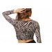 Топ для танців heels Zebra S