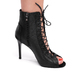 Ботильйони для танців HighHeels Iren каблук 9 см чорна шкіра