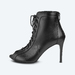 Хілси чорні для танців high heels Classique чорні відкритий носок та шнурівка каблук 9 см Хілси чорні для танців high heels Classique чорні відкритий носок та шнурівка каблук 9 см